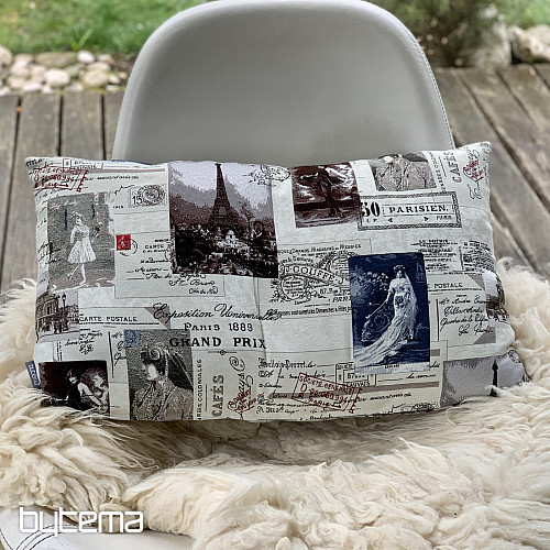 Poszewka na poduszkę gobelin POCZTÓWKA PARYŻ