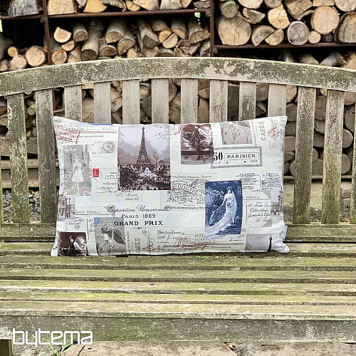 Poszewka na poduszkę gobelin POCZTÓWKA PARYŻ