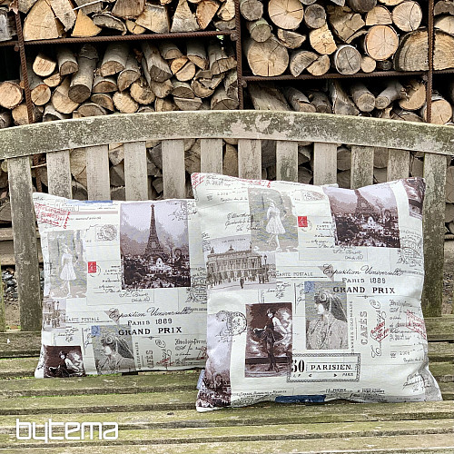 Poszewka na poduszkę gobelin POCZTÓWKA PARYŻ