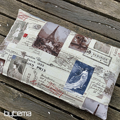 Poszewka na poduszkę gobelin POCZTÓWKA PARYŻ