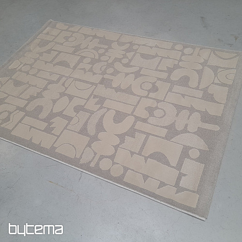 Dywan w kawałkach BOHO geometria