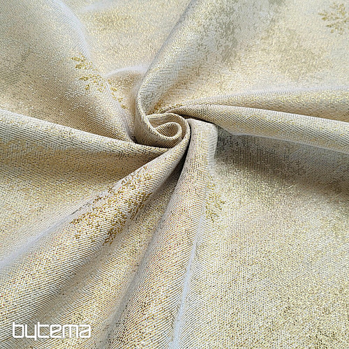 Tkanina gobelinowa ZŁOTE PŁATKI NATHANA