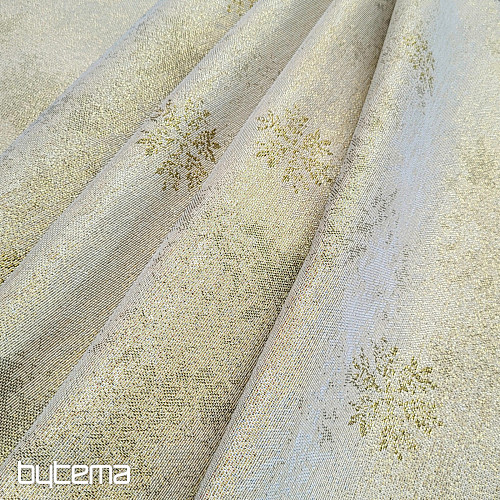 Tkanina gobelinowa ZŁOTE PŁATKI NATHANA