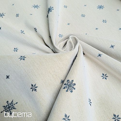 Tkanina gobelinowa SOFT FLAKE BLUE