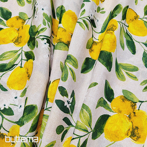Tkanina dekoracyjna LEMON TREE