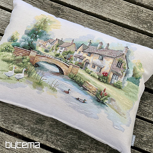 Poduszka gobelinowa COTSWOLDS BRIDGE