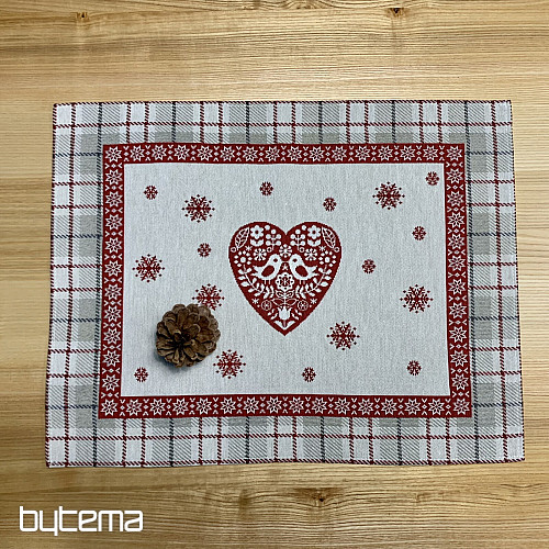 Podkładka z gobelinu SERCE W KARA