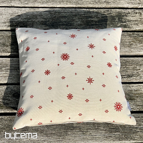 Okładka na gobelin świąteczny Płatki drobne CZERWONE