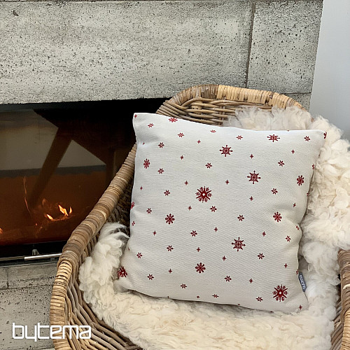 Okładka na gobelin świąteczny Płatki drobne CZERWONE