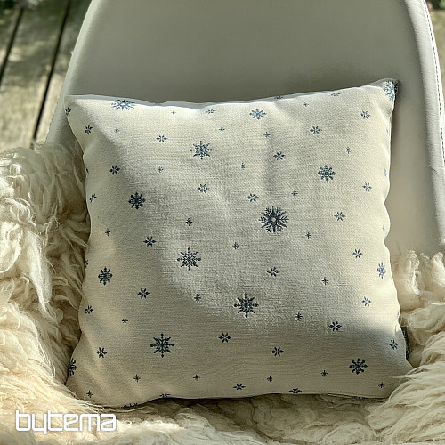 Okładka na gobelin świąteczny Drobne płatki NIEBIESKIE