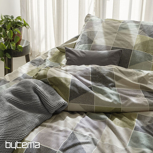 Luksusowa pościel flanelowa IRISETTE KOALA 8646-30 ZIELONA