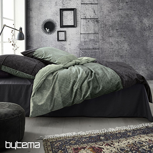 Luksusowa pościel flanelowa IRISETTE KOALA 8430-30 ZIELONA