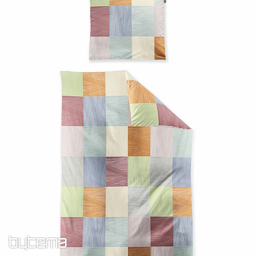 Luksusowa pościel flanelowa IRISETTE KOALA 8506-90 MULTI KRATKA