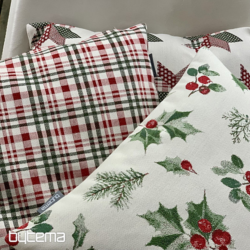 Okładka dekoracyjna świąteczna HOLLY GREEN