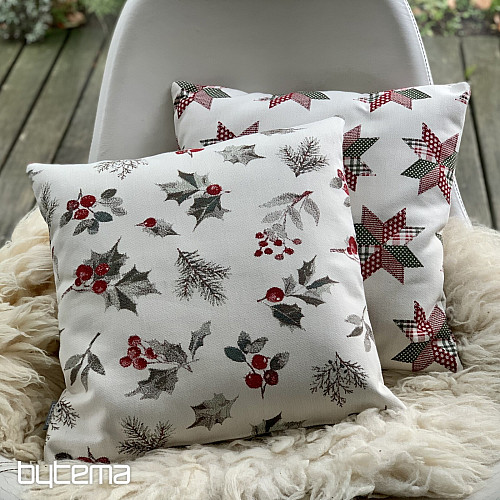 Okładka dekoracyjna świąteczna HOLLY GREY