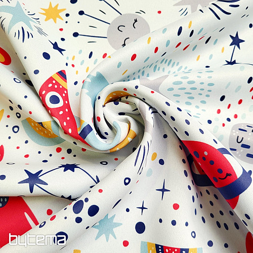 Tkanina dekoracyjna BLACK OUT SPACE