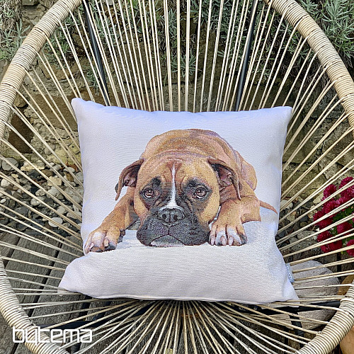 Poszewka na poduszkę gobelinowa BOXER