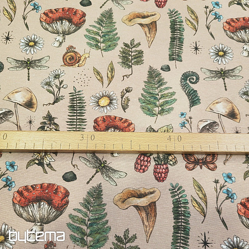 Tkanina dekoracyjna JESIEŃ W LESIE