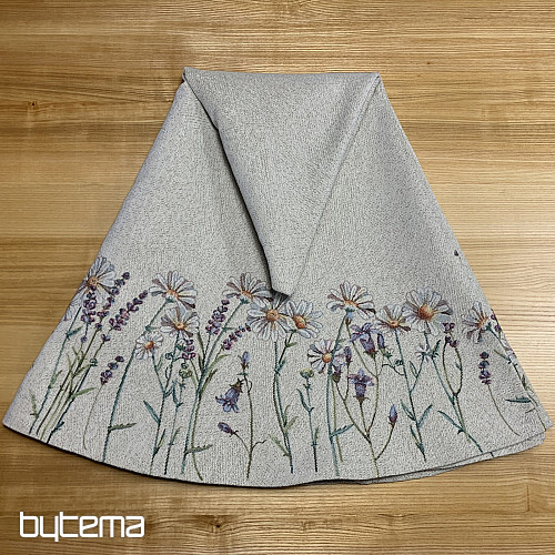 Okrągły obrus gobelinowy WIOSENNE PIESZCZOTY