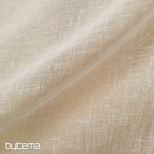 Luksusowa zasłona GERSTER 11334 szaro-beżowa