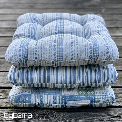 PODUSZKA NA SIEDZISKO TOSCANA VALERY RIGA stripe blue