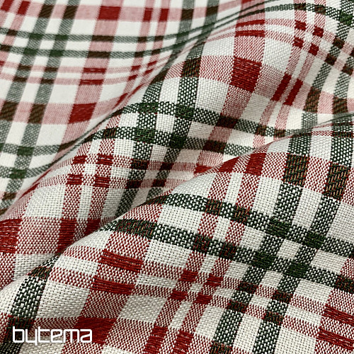 Obrus i szalik świąteczny w szkocką kratkę Shelley