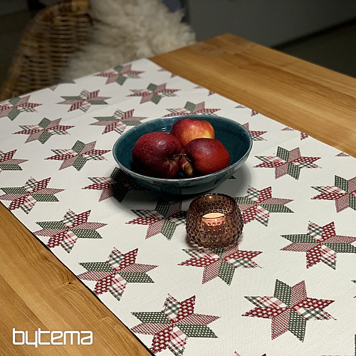 Obrus i szalik świąteczny STAR SHELLEY