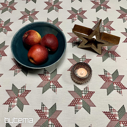 Obrus i szalik świąteczny STAR SHELLEY