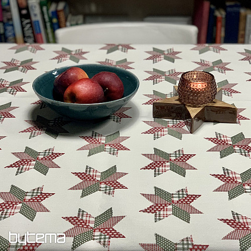 Obrus i szalik świąteczny STAR SHELLEY