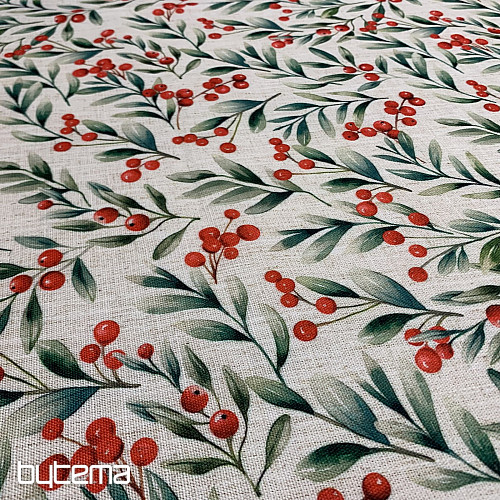 Obrus dekoracyjny ŚWIĄTECZNE JAGODY