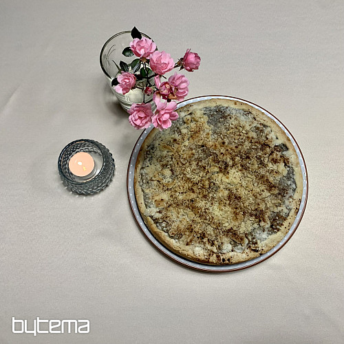 Obrus owalny KREMOWY