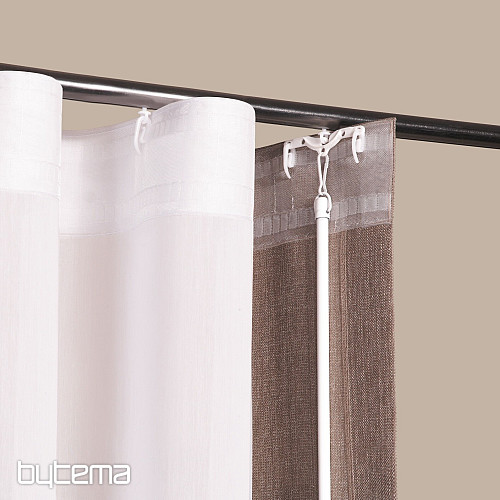 Wieszak na wstążki z marszczeniami NEW WAVE