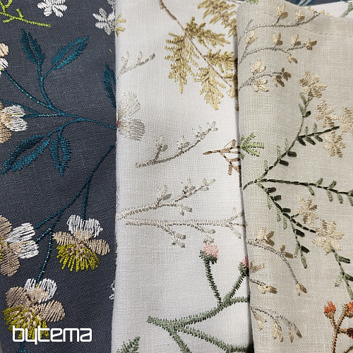 Szalik haftowany GINGER TM. ZIELONY