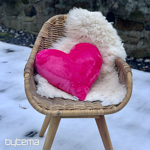 Poduszka SERCE RÓŻOWE