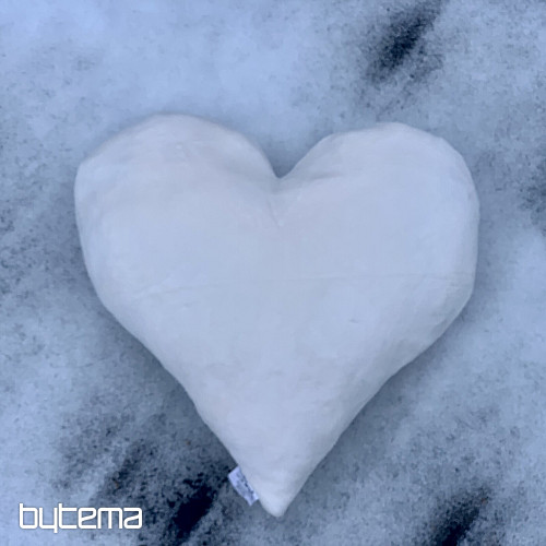 Poduszka BIAŁE SERCE