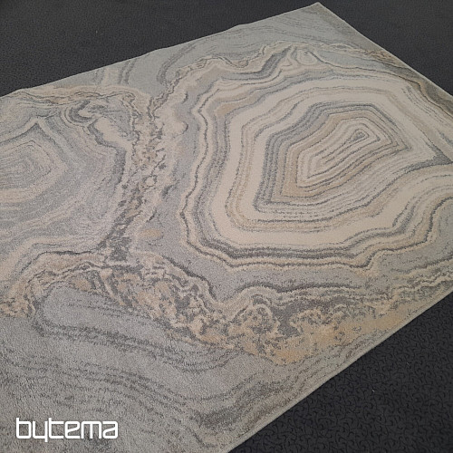 Luksusowy wełniany dywan ISFAHAN Efez szary