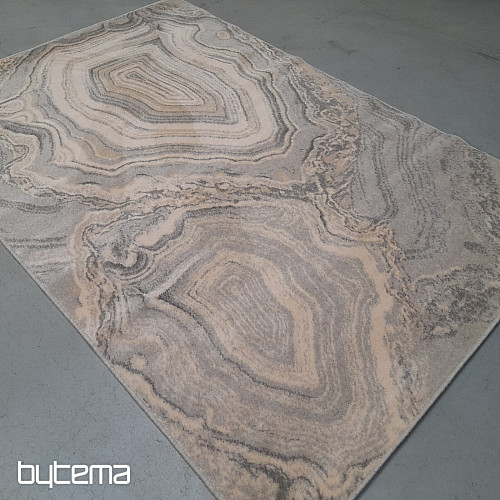 Luksusowy wełniany dywan ISFAHAN Efez szary