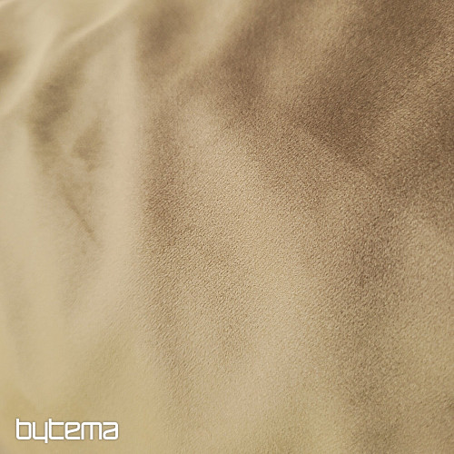 Luksusowa, monochromatyczna, designerska tkanina dekoracyjna GERSTER 77042/0200 BRĄZ