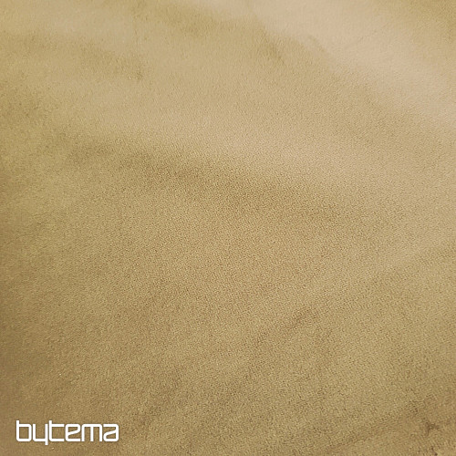 Luksusowa, monochromatyczna, designerska tkanina dekoracyjna GERSTER 77042/0200 BRĄZ