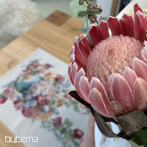 Obrus i szalik z gobelinu WIOSENNY BUKIET