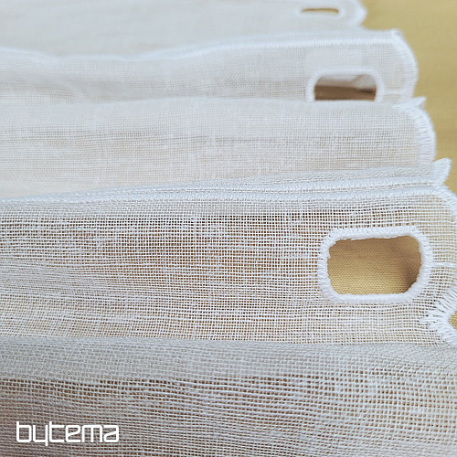 Witrażowa kurtyna SERCE BEŻ