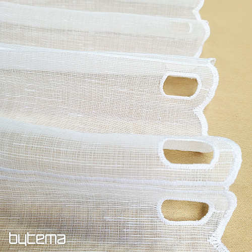 Witrażowa kurtyna KWIATY CZERWONE