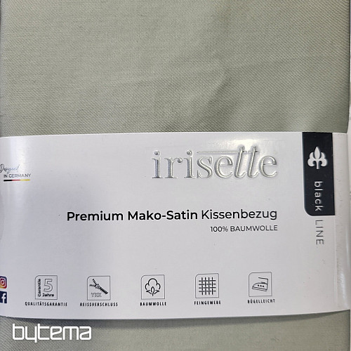 Poszewka satynowa - szałwia 32