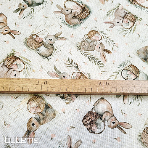 Tkanina dekoracyjna BUNNY BLESSED