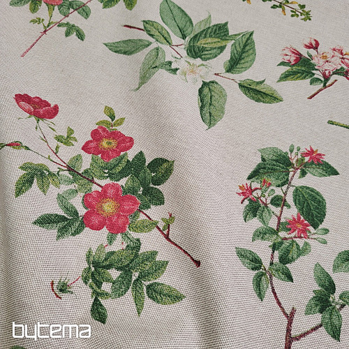 Tkanina dekoracyjna KWIATY OREGON