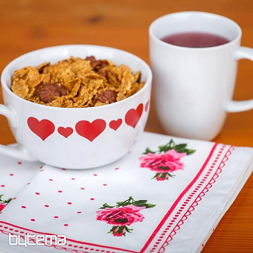 Ręczniki Babci Różowe Róże