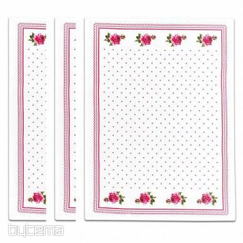 Ręczniki Babci Różowe Róże