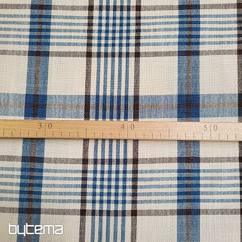 Tkanina dekoracyjna ANZOL BLUE