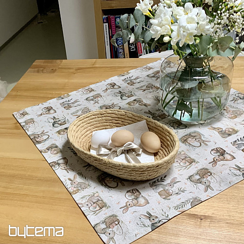 Obrus wielkanocny KURCZAKI I JAJKA