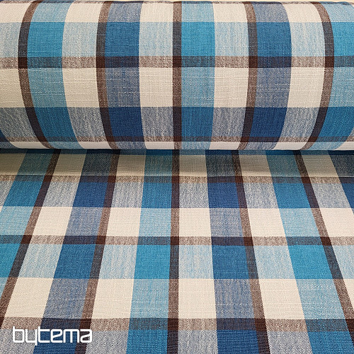 Tkanina dekoracyjna ATILA NIEBIESKA